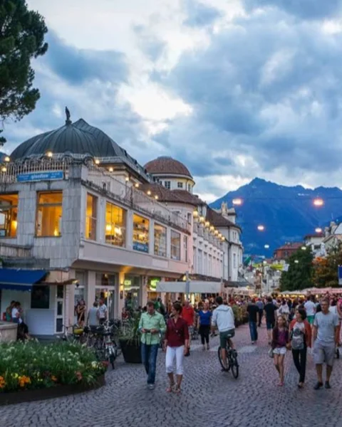 Tuesday Evening in Merano