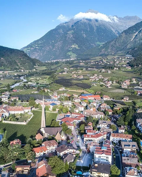 View over Merano