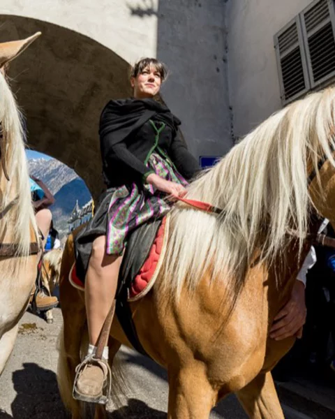 Haflinger parade