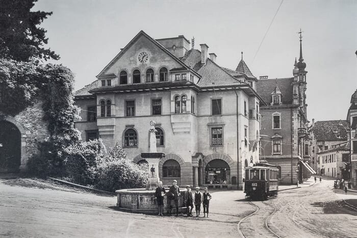 brunnenplatz meran_stadtarchiv