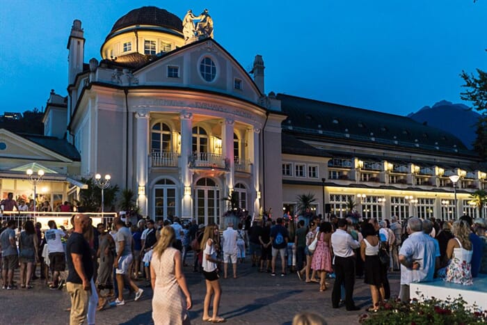 long summer evening Merano